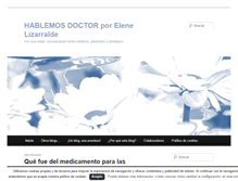 Tablet Screenshot of hablemosdoctor.com